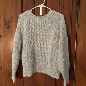 Heavy knit sweater